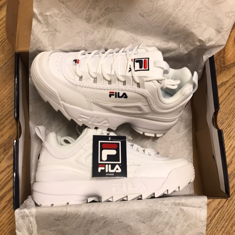 Never Worn Before Authentic Fila Disrupter II